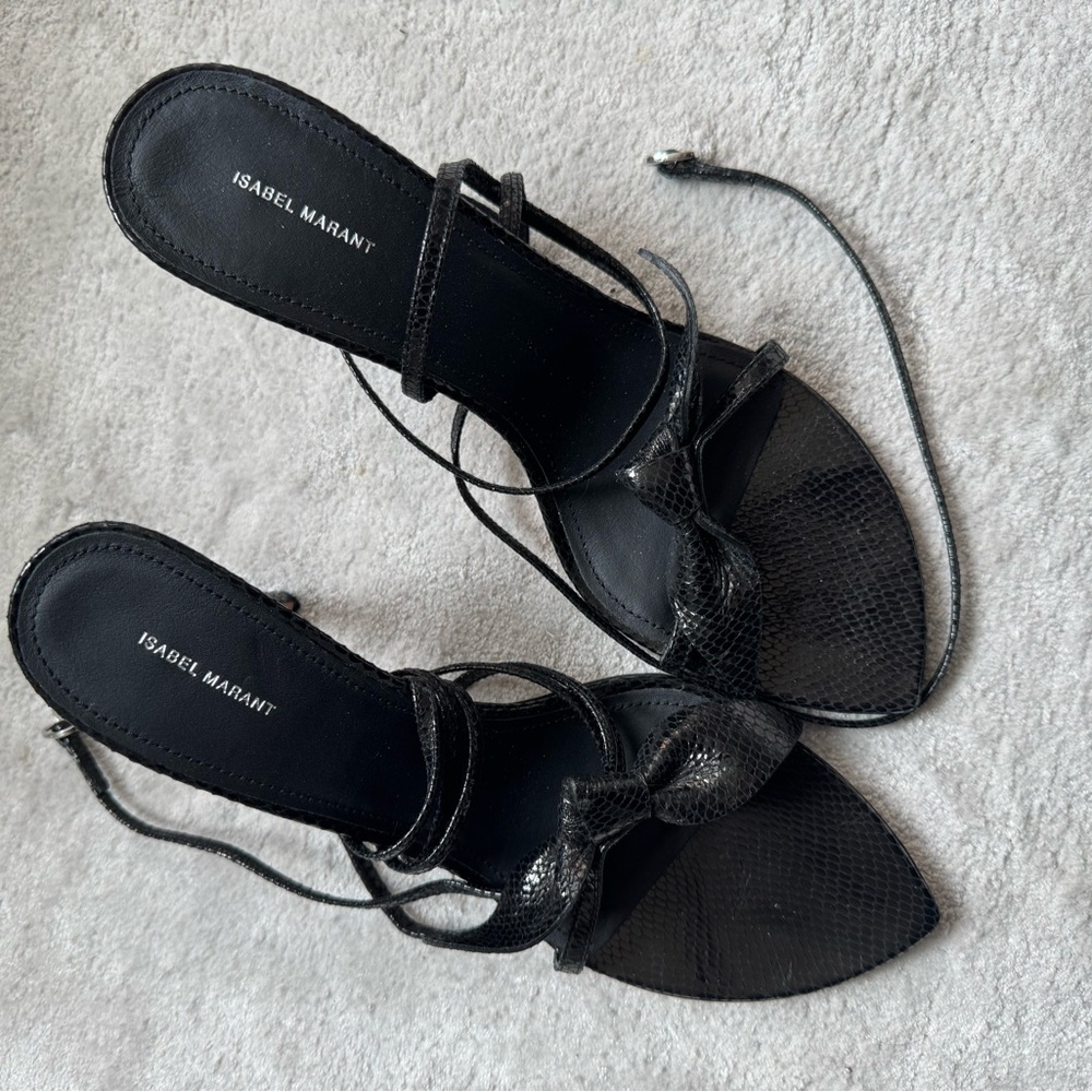 Isabel Marant heeled sandals - Picture 4 of 6